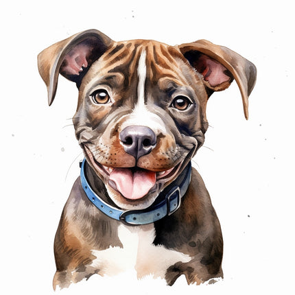 pit bull quilt square