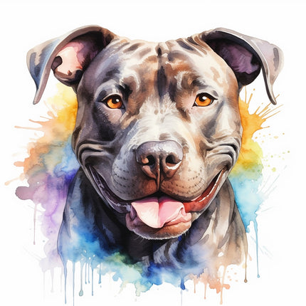pit bull quilt block