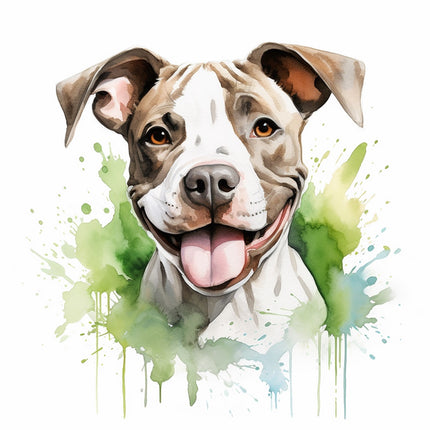pit bull fabric panel