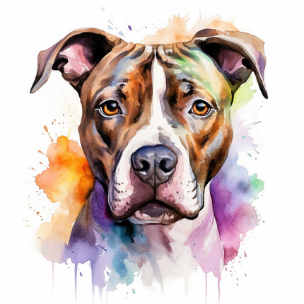 pit bull fabric panel