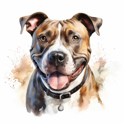 pit bull fabric panel