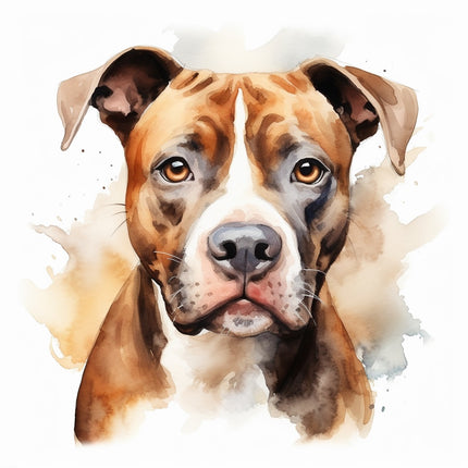 pit bull fabric panel