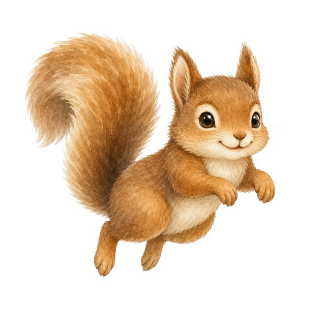 squirrel quilt square