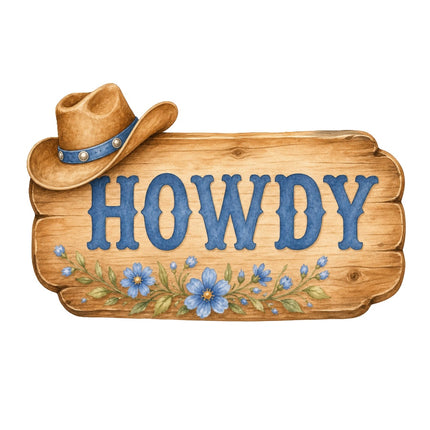 howdy fabric panel