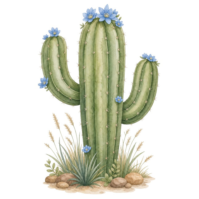 cactus fabric panel