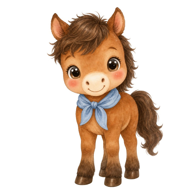 horse fabric panel