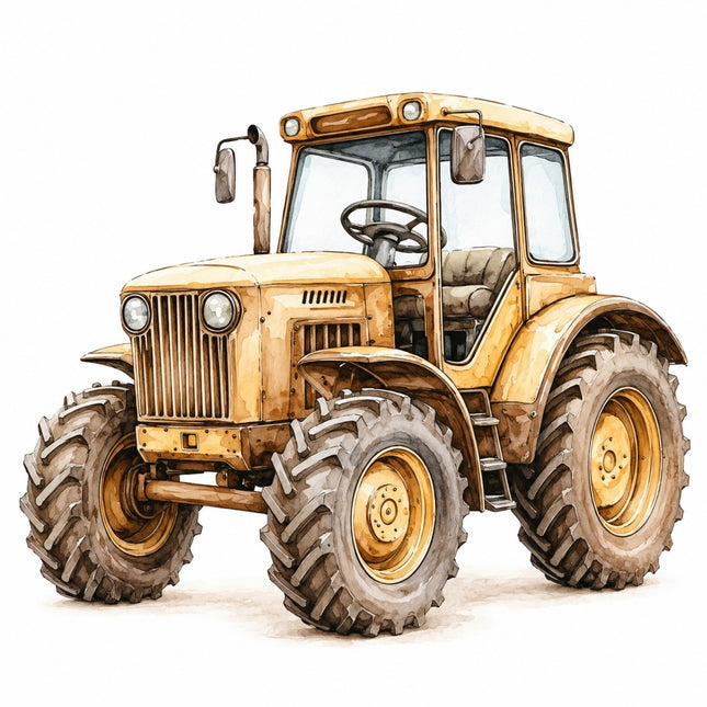 farm tractor fabric panel