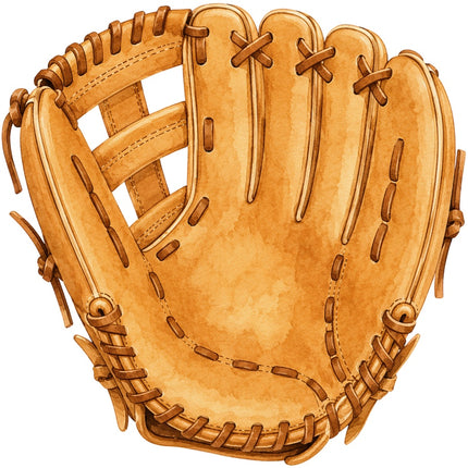 baseball mitt quilt square