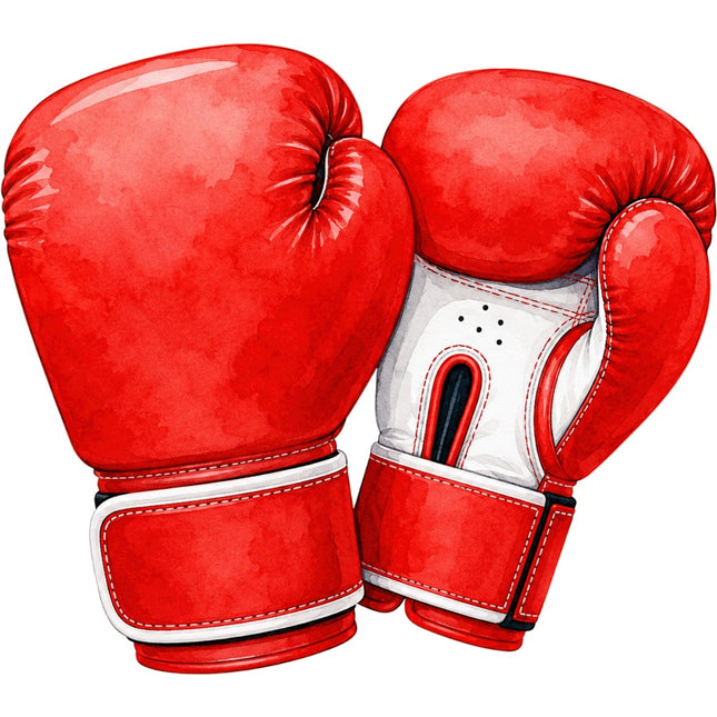 boxing gloves quilt square