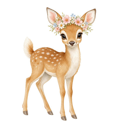 deer quilt square