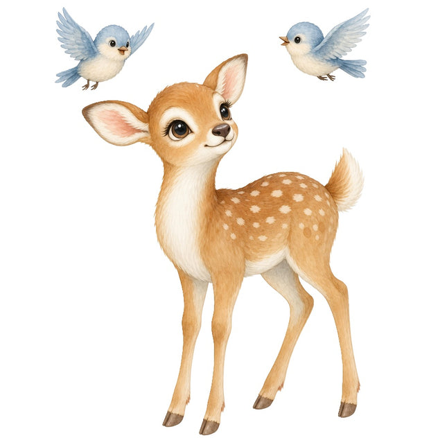 fawn fabric panel