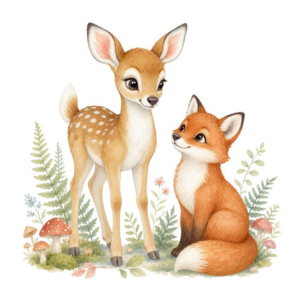fawn fabric panel