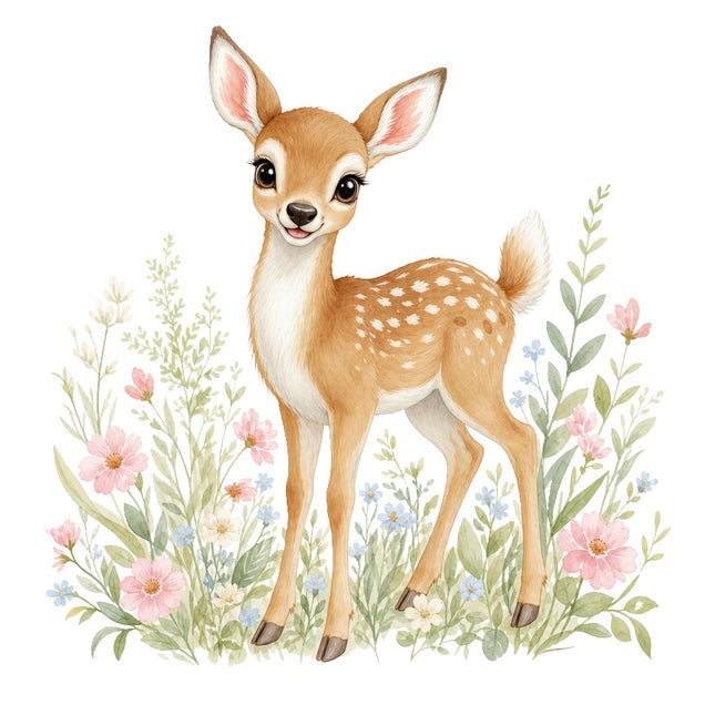 fawn quilt square