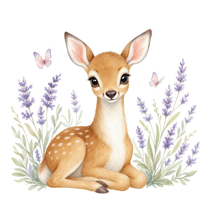 fawn quilt square