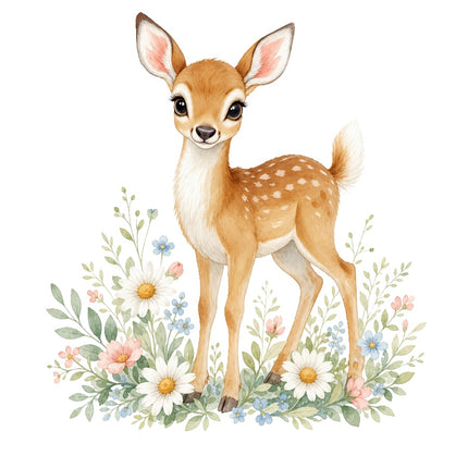 fawn quilt square