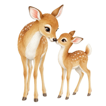 deer quilt block