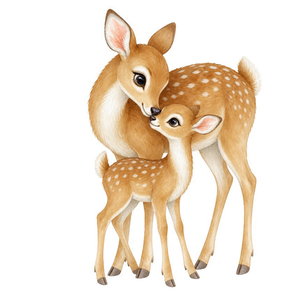deer quilt square