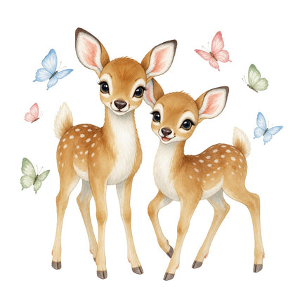 deer quilt square