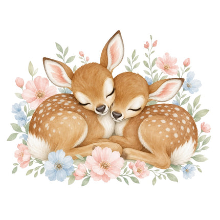 deer quilt square