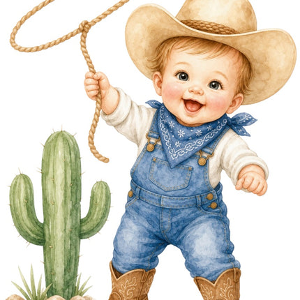little cowboy quilt block