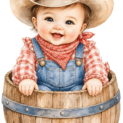 little cowboy quilt block