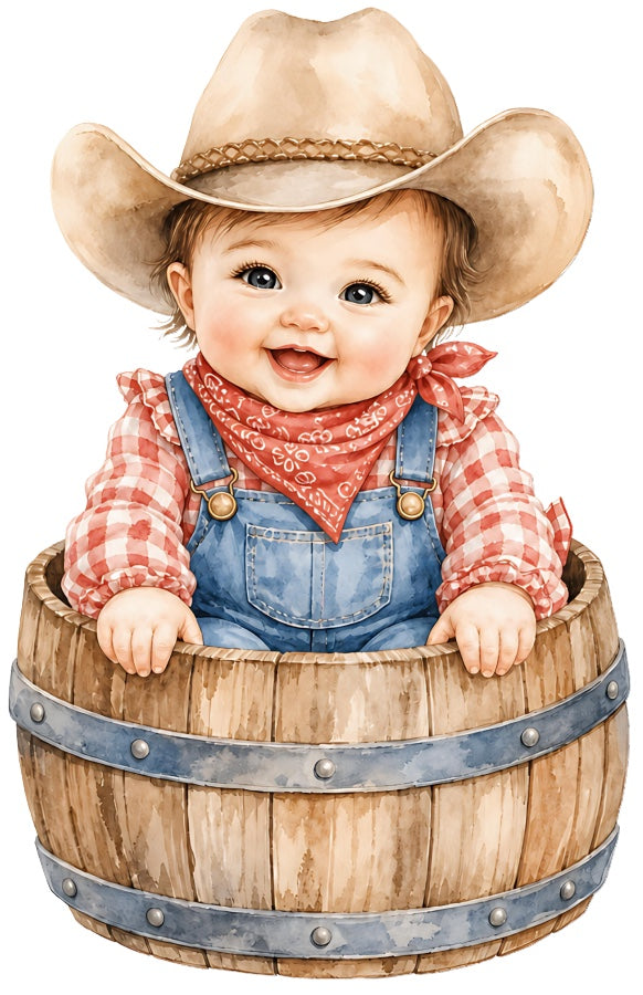 little cowboy quilt block