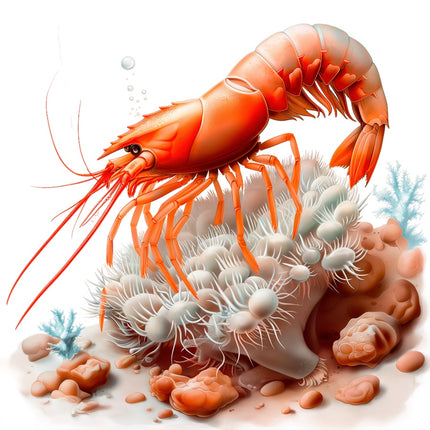 shrimp fabric panel