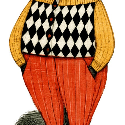 Anthropomorphic Badger 100% Cotton Fabric Panel Block Quilt Square AAC284