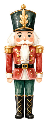 Nutcracker 100% Cotton Fabric Panel Block Quilt Square AAC500