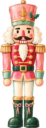 Nutcracker 100% Cotton Fabric Panel Block Quilt Square AAC503