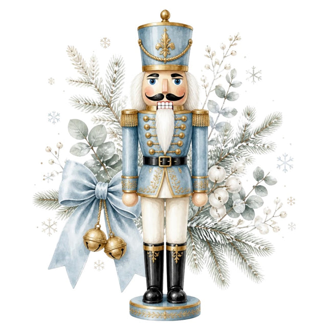 Nutcracker 100% Cotton Fabric Panel Block Quilt Square AAC542