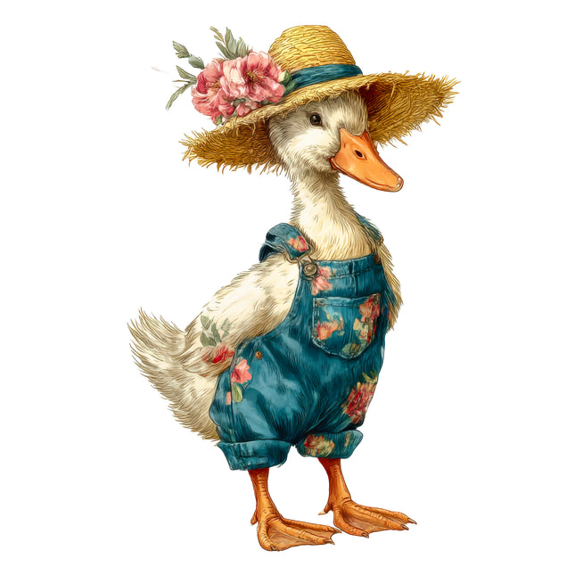 Garden Goose 100% Cotton Fabric Panel Block AB1102