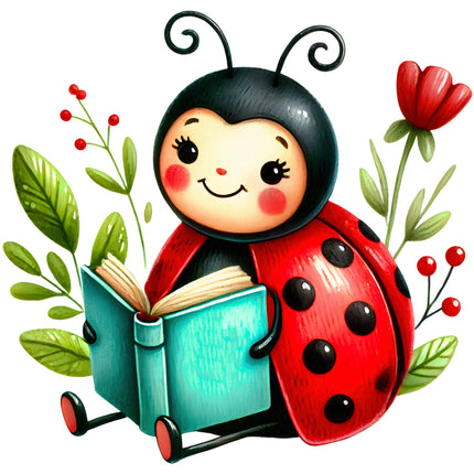 ladybug quilt block