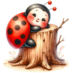 ladybug quilt block