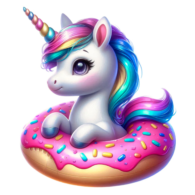 Unicorn 100% Cotton Fabric Panel Block AB2089