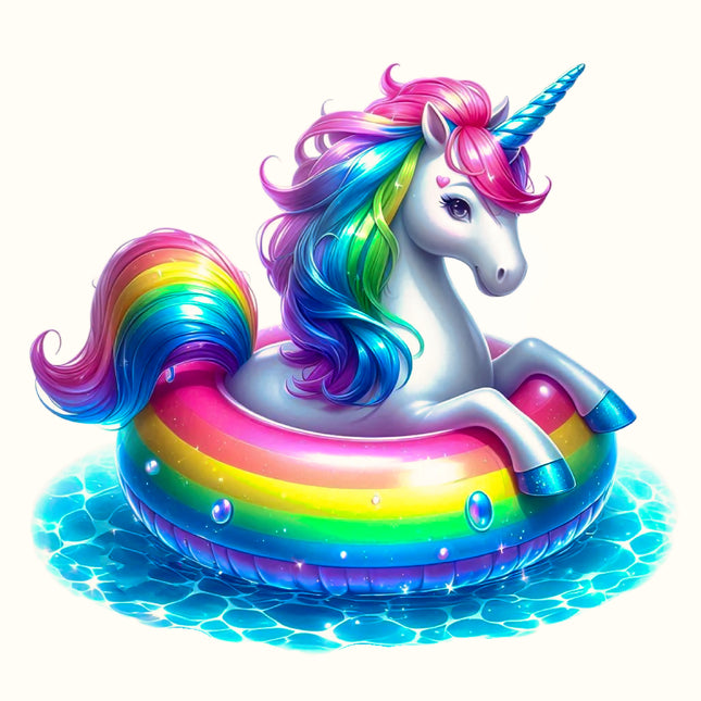 Unicorn 100% Cotton Fabric Panel Block AB2090