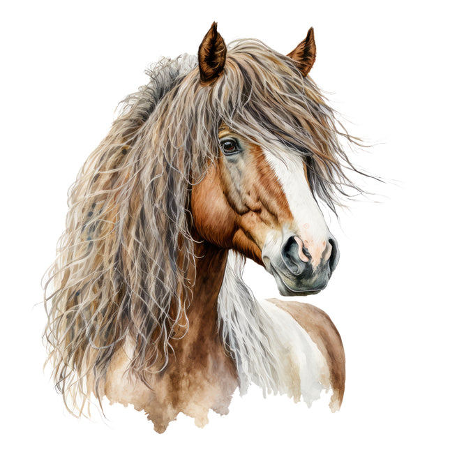 horse fabric panel