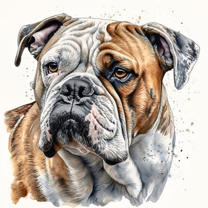 bulldog fabric panel