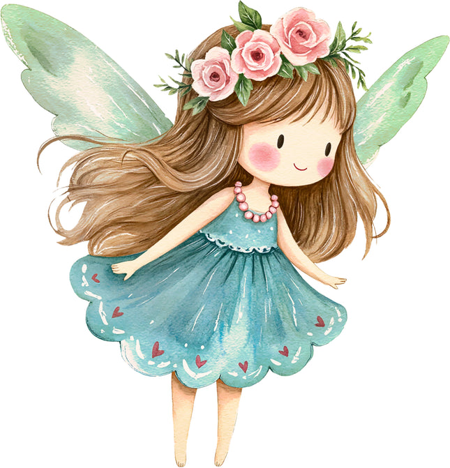 Fairy 100% Cotton Fabric Panel Block AC1520