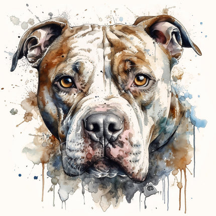 Pit Bull 100% Cotton Fabric Panel Block AC154