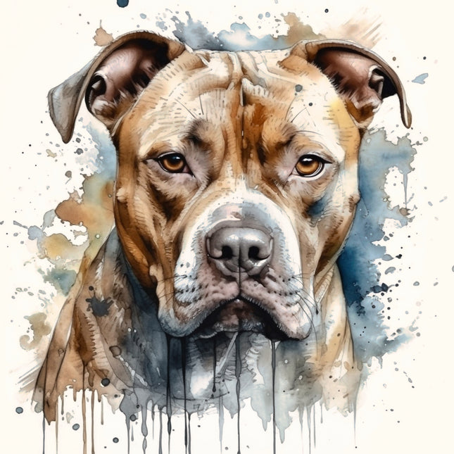 Pit Bull 100% Cotton Fabric Panel Block AC156