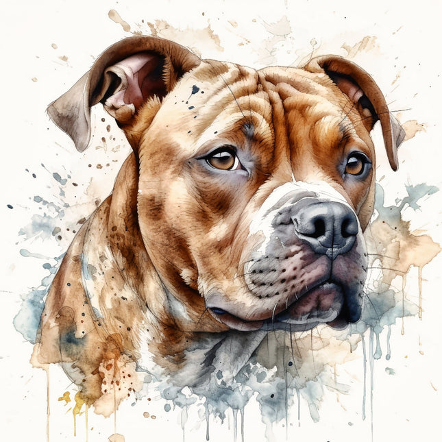 pit bull fabric panel