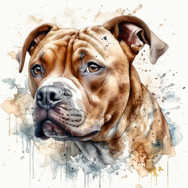 pit bull fabric panel