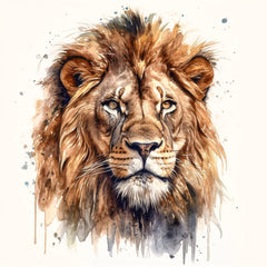 lion quilt block