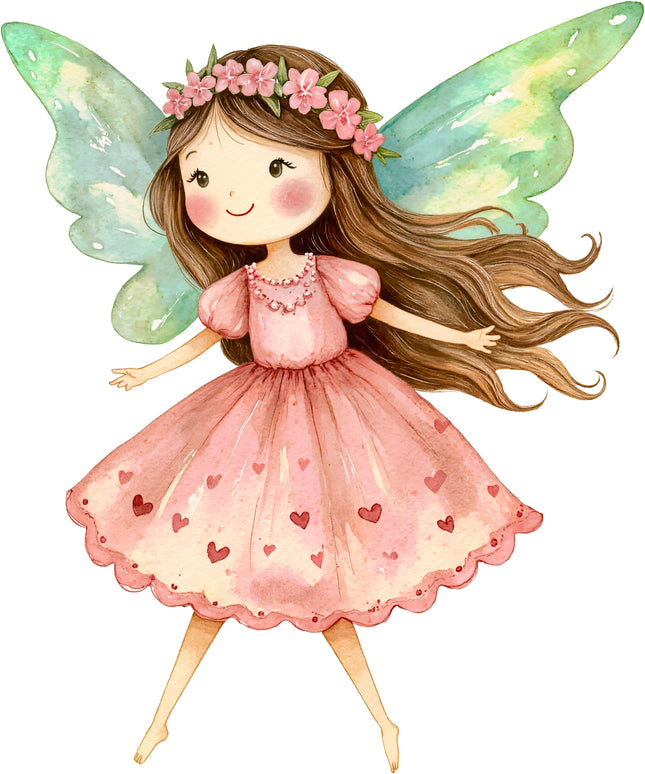 Fairy 100% Cotton Fabric Panel Block AC1750