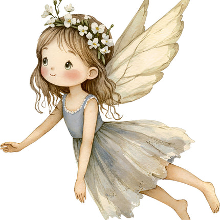 Fairy 100% Cotton Fabric Panel Block AC1800