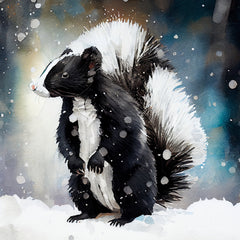 skunk fabric panel