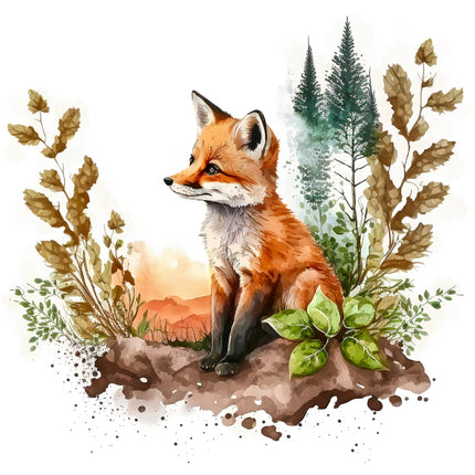 FOX QUILT BLOCK