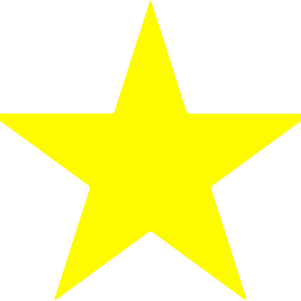 Star 100% Cotton Fabric Panel Block AC35