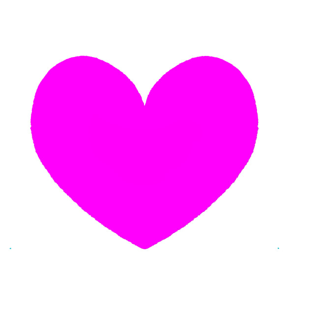 Heart 100% Cotton Fabric Panel Block AC70